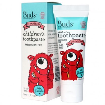 Buds Children's Toothpaste with Flouride