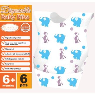 Autumnz Disposable Baby Bibs (6pcs/pack)