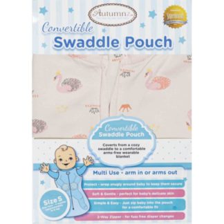 Autumnz - Convertible Swaddle Pouch (Princess Swan) *Size S*